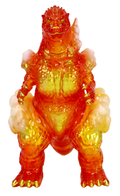 CCP中等尺寸系列 哥斯拉EX 【第10弹】红莲哥斯拉 透明红 Ver.