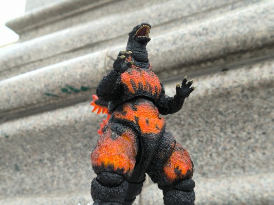 S.H.MonsterArts  哥斯拉大战戴斯特洛伊亚 哥斯拉(1995)