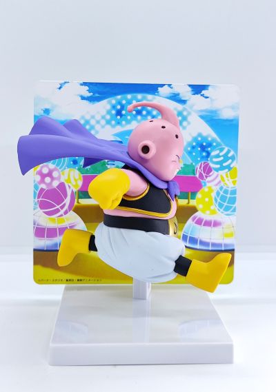 龙珠大魔 小魔人布欧 附带背景板的珍藏人偶
