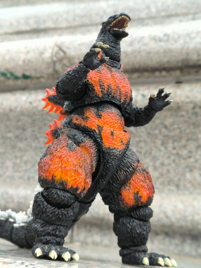 S.H.MonsterArts  哥斯拉大战戴斯特洛伊亚 哥斯拉(1995)