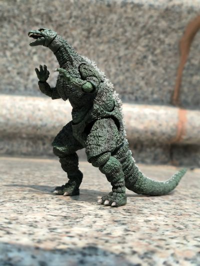 S.H.MonsterArts 哥斯拉大战戴斯特洛伊亚 二代哥斯拉 特别配色