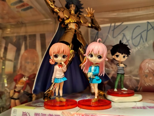 Weekly Shonen Jump Q Posket Peti-WITCH WATCH 魔女守护者- 乙木守仁＆若月妮可