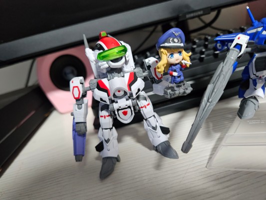 TINY SESSION 超时空要塞F VF-25F 弥赛亚女武神(有人专用) 与雪莉