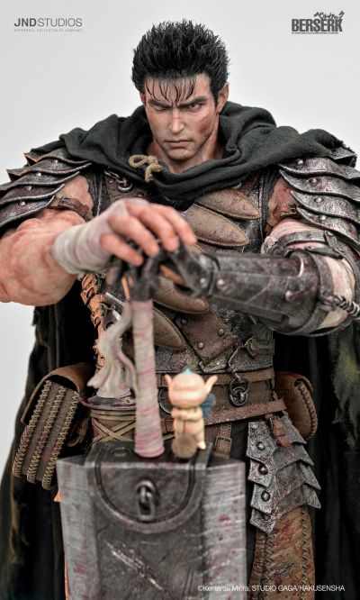 JND Studios 剑风传奇 黑色剑士格斯 1:3雕像