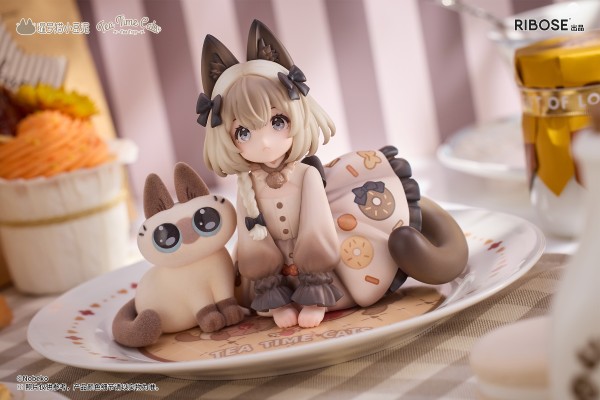 DLC系列 茶会猫×暹罗猫小豆泥 友谊联名套装（暹罗猫款）