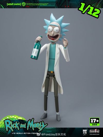 瑞克和莫蒂 瑞克·天才科学疯子set 可动人偶