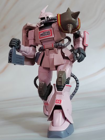 HG 1/144  沙漠型扎古 粉色猎豹队机