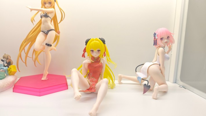 Desktop Cute 出包王女DARKNESS 金色暗影～旗袍～