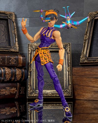 超像可动  JOJO的奇妙冒险 第五部 黄金之风 纳兰迦・吉尔卡 与 航空史密斯