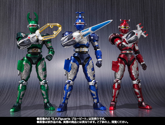 S.H.Figuarts 绿锹虫战士与红甲虫战士（暂译）