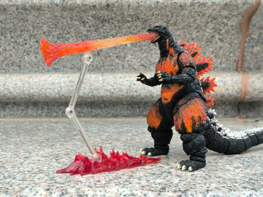 S.H.MonsterArts  哥斯拉大战戴斯特洛伊亚 哥斯拉(1995)