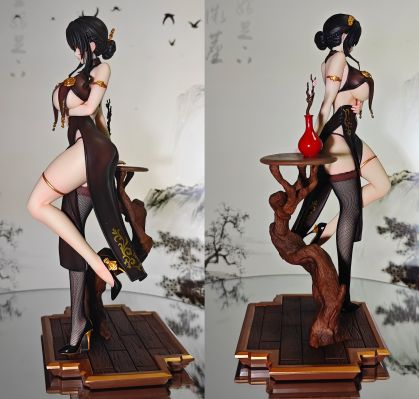 有凤来仪 真丝袜/追视眼/毛绒披肩/温感漆旗袍