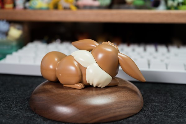 宝可梦模型收藏 快快拼系列 07 伊布(睡姿)