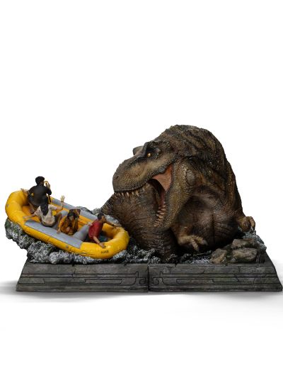 霸王龙雕像河流场景 - 侏罗纪世界：重生 - 半身艺术系列 1/20比例模型