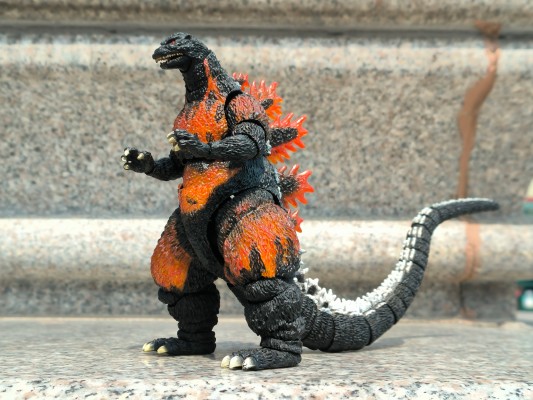 S.H.MonsterArts  哥斯拉大战戴斯特洛伊亚 哥斯拉(1995)