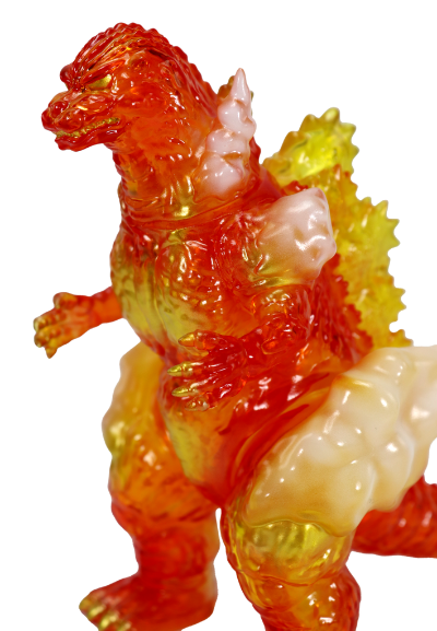 CCP中等尺寸系列 哥斯拉EX 【第10弹】红莲哥斯拉 透明红 Ver.