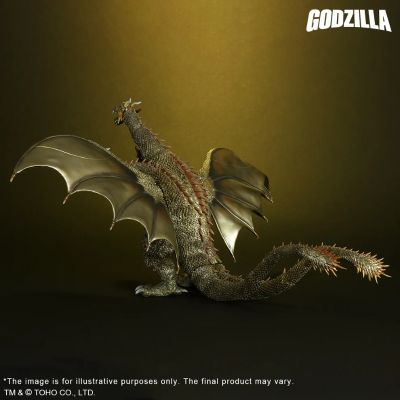 东宝大怪兽系列 著名造型师系列  王者基多拉（2001）激战配色版