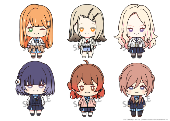 Nyokinto 学园偶像大师 挂件公仔 第2弹