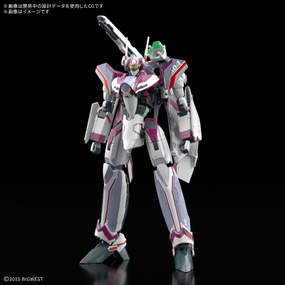 HG 1/100 VF-31C 齐格飞（米拉洁·法莉娜·吉纳斯专用机）