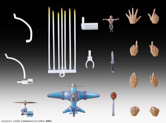 超像可动  JOJO的奇妙冒险 第五部 黄金之风 纳兰迦・吉尔卡 与 航空史密斯