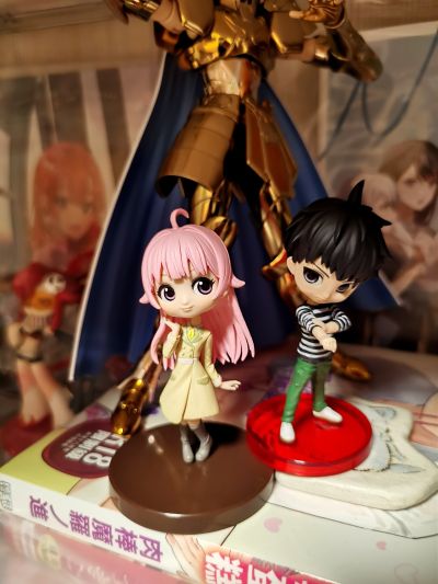 Weekly Shonen Jump Q Posket Peti-WITCH WATCH 魔女守护者- 乙木守仁＆若月妮可