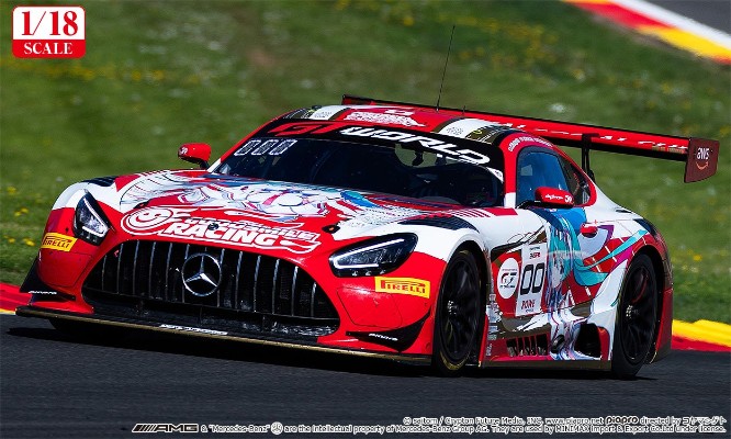 初音未来 GT企划 1/18 GOODSMILE 初音未来 AMG 2025 SPA24H