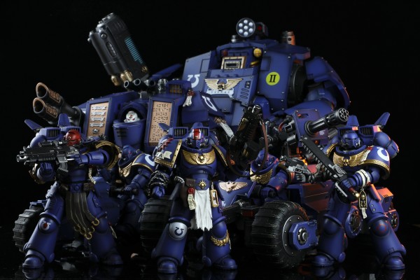 战锤40000 极限战士 原铸入侵者全地形车ATV