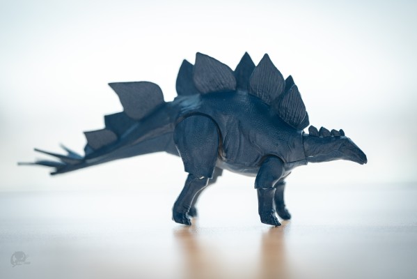 恐龙拼装模型 剑龙