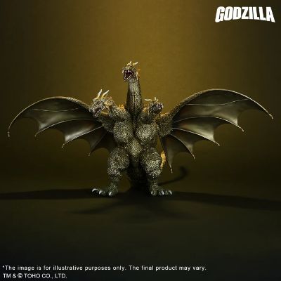 东宝大怪兽系列 著名造型师系列  王者基多拉（2001）激战配色版