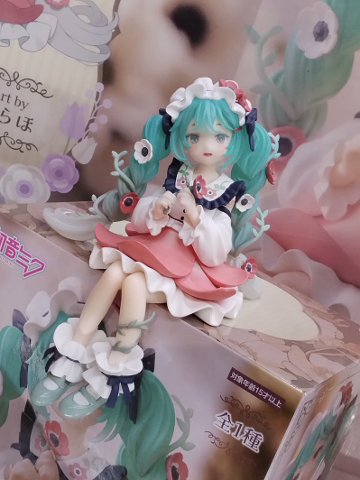 压泡面 初音未来 花仙子 银莲花