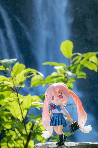 粘土娃 服装套组 短袖水手校服（深蓝色/灰色）