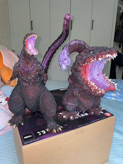 巨型系列联名Q版拟真系列 哥斯拉（2016）第四形态 觉醒版