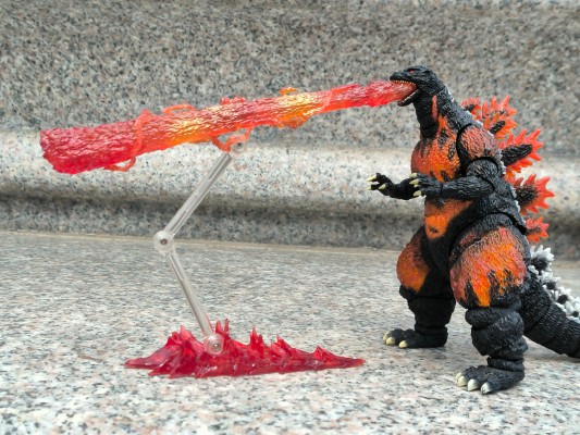 S.H.MonsterArts  哥斯拉大战戴斯特洛伊亚 哥斯拉(1995)