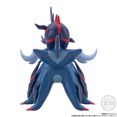 宝可梦比例世界 洗翠地区 明耀+火暴兽（洗翠的样子）+大剑鬼（洗翠的样子）+狙射树枭（洗翠的样子）