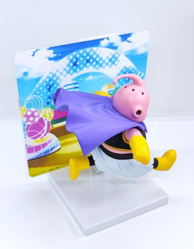 龙珠大魔 小魔人布欧 附带背景板的珍藏人偶