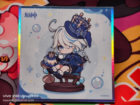 原神 芙宁娜·甜香午后颂 Q版手办