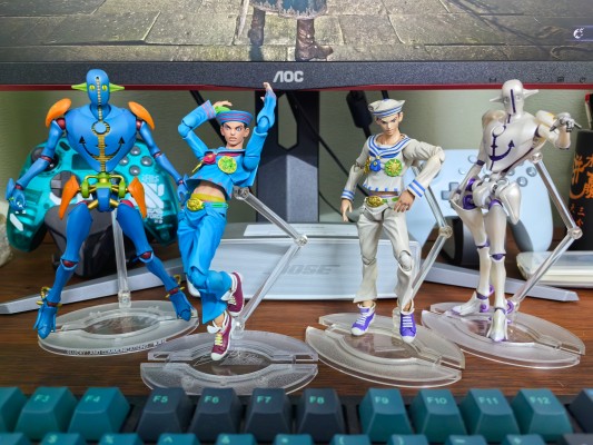 超像可动 JOJO的奇妙冒险 乔乔福音 软与湿