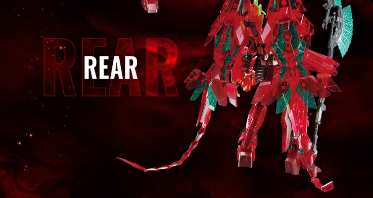 HG 1/144 福冈高达基地专属商品 独角兽高达完美型（毁灭模式） （最终决战样式） GSF版【透明配色】