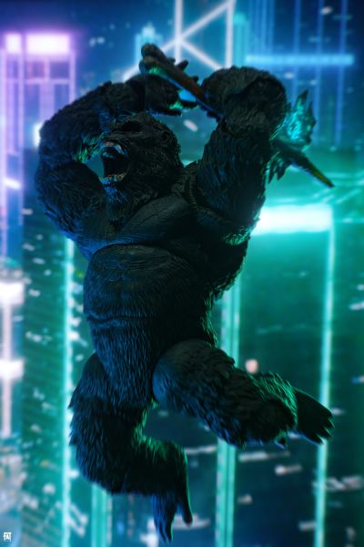 极致超值系列 哥斯拉大战金刚2：帝国崛起 金刚