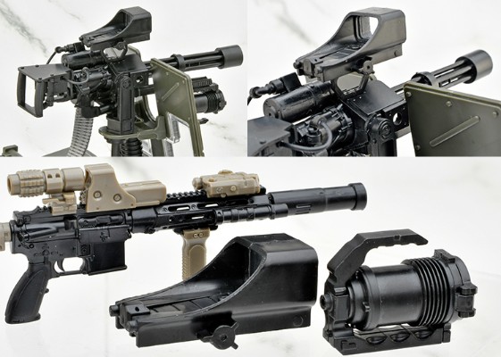 小军械库 LD052 M134速射机枪 防御配置