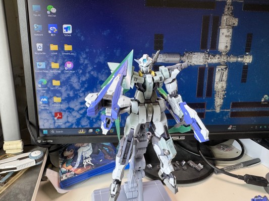 METAL BUILD 用于量子型00高达全刃装的配件包