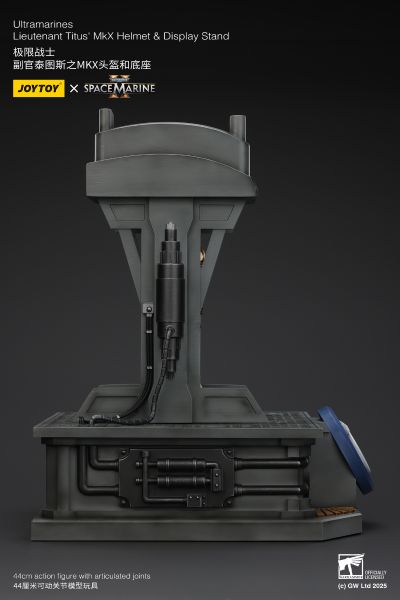 战锤40000：星际战士 极限战士 副官泰图斯之MKX头盔和底座