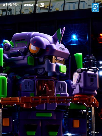 《新世纪福音战士》× WASA  联名系列超特快合体机甲 EVA206