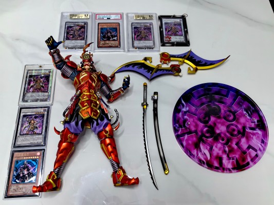 游戏王卡片游戏 怪兽藏品 真六武众-紫炎