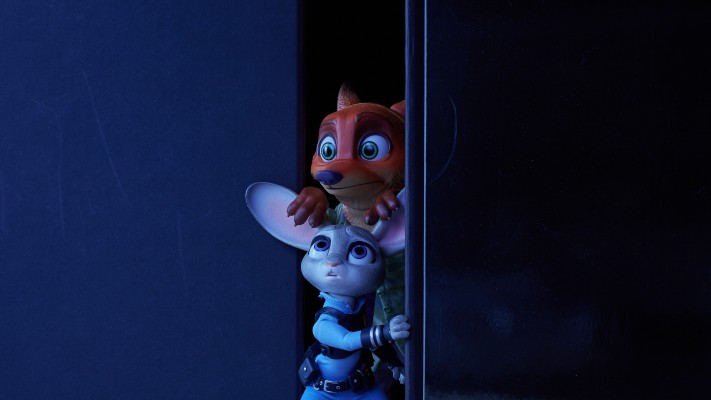 《疯狂动物城》朱迪与尼克 布衣可动人偶套组