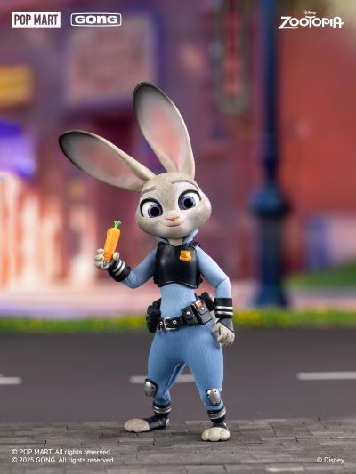 《疯狂动物城》朱迪与尼克 布衣可动人偶套组