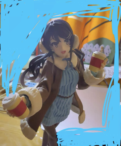 TAITO赏 青春猪头少年不会梦到红书包女孩  A奖/额外快乐奖（EXH奖） 樱岛麻衣 专属插画造型