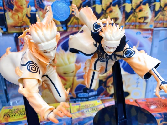 火影忍者疾风传珍藏人偶 漩涡鸣人与波风水门