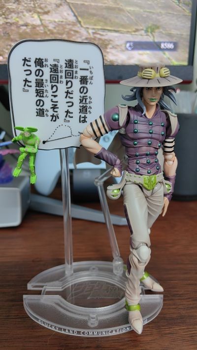 超像可动  JOJO的奇妙冒险 第七部 飙马野郎 杰洛·齐贝林 第三版