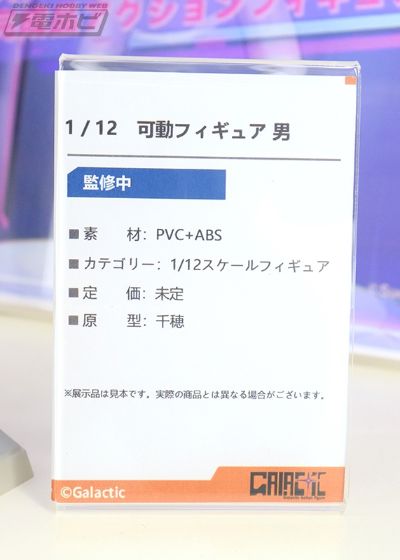 1/12 可动人偶 男